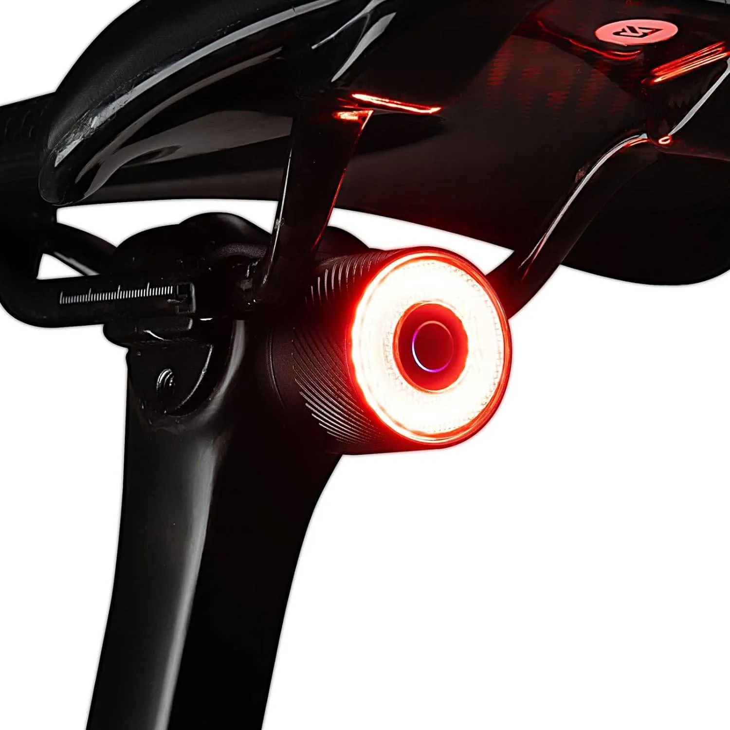 ROCKBROS Smart Bike Tail Light Brake Sensing Waterproof USB Rechargeable