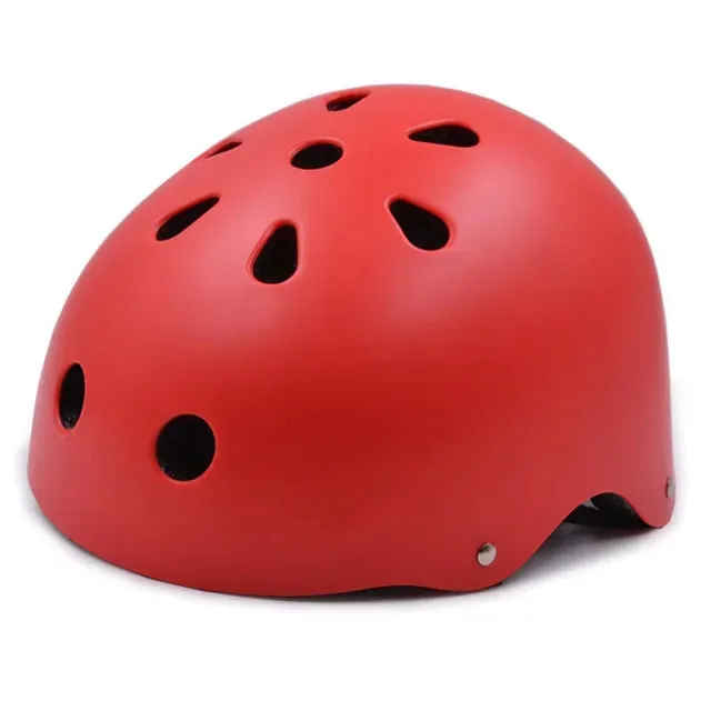 Roller Skating Children's Helmet Men's and Women's Riding Helmet Bicycle Bike Skateboard Skating Balance Car Helmet Plum Blossom
