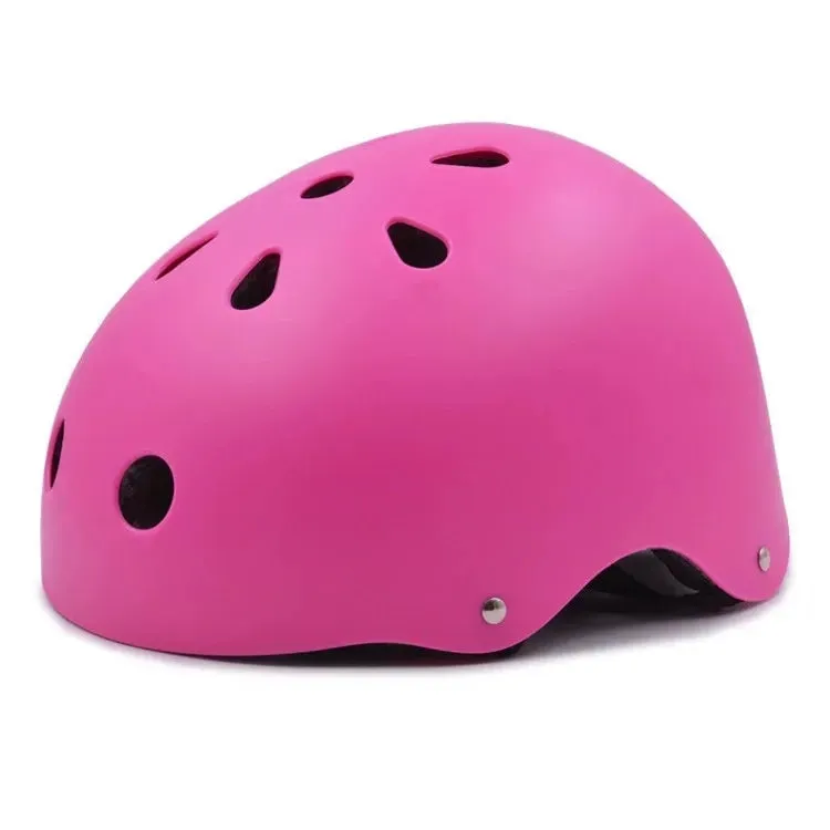 Roller Skating Children's Helmet Men's and Women's Riding Helmet Bicycle Bike Skateboard Skating Balance Car Helmet Plum Blossom
