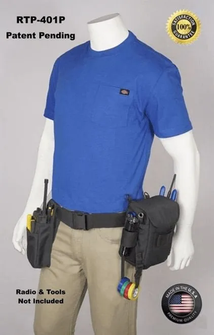 RTP-401P Two-Way Radio Tool Pouch Pro