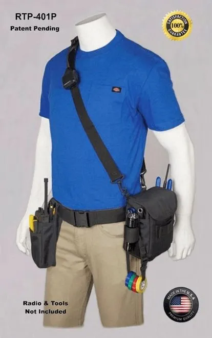 RTP-401P Two-Way Radio Tool Pouch Pro