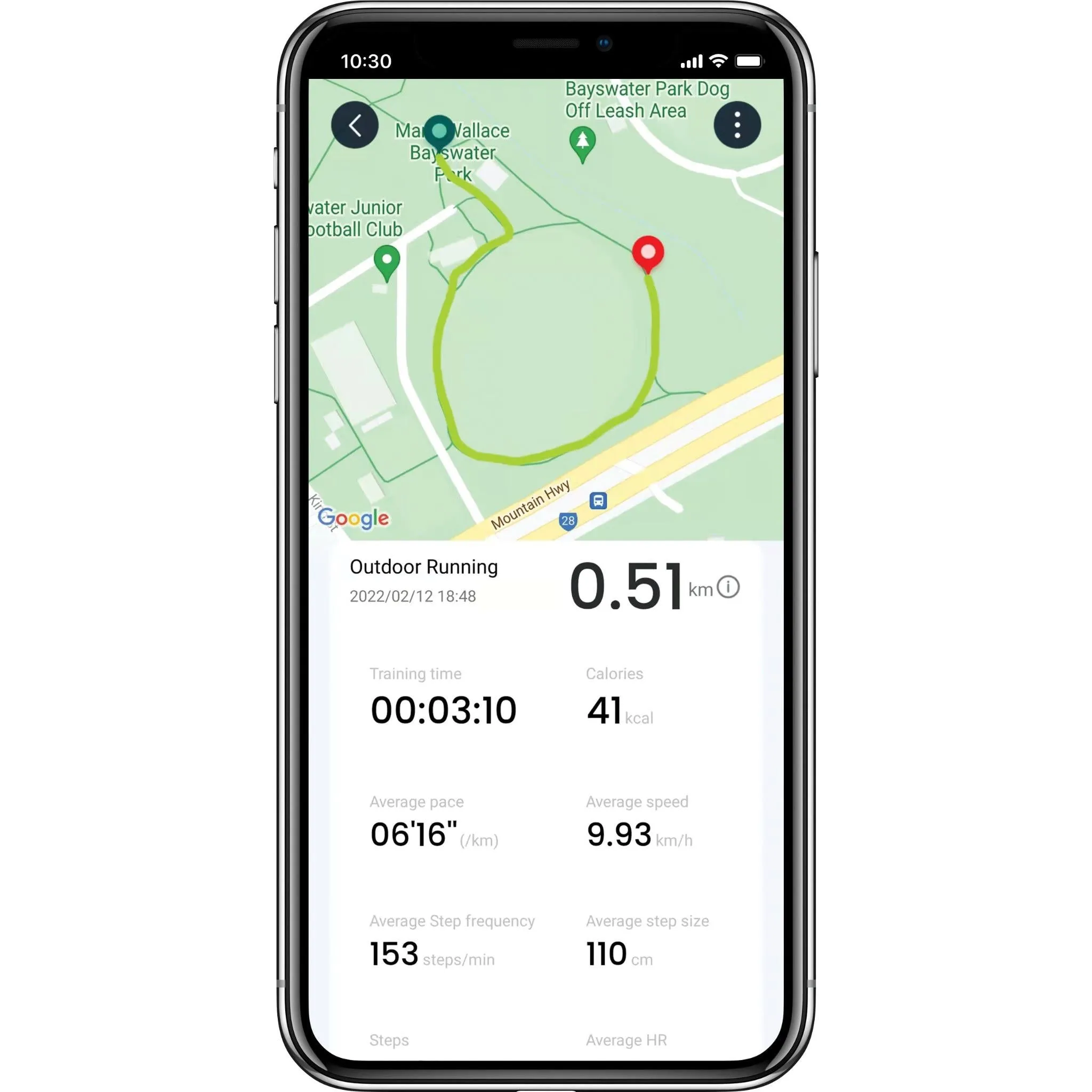 Ryze Trek Smart Watch GPS (Olive/Black)