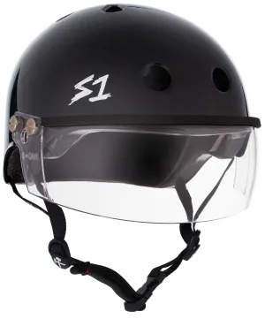 S1 Lifer Visor Helmet - BLACK GLOSS