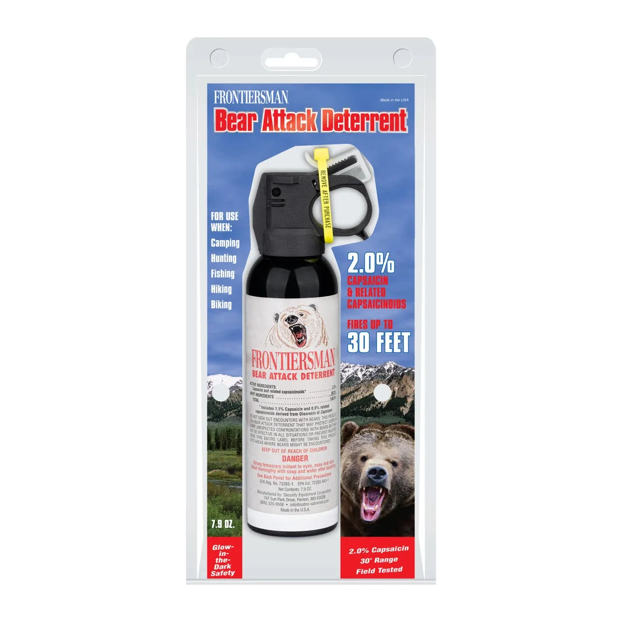 Sabre 9.2 oz Bear Spray