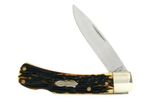 Schrade Bruin Lockback Manual Hunting Pocket Knife (SR-5UH)