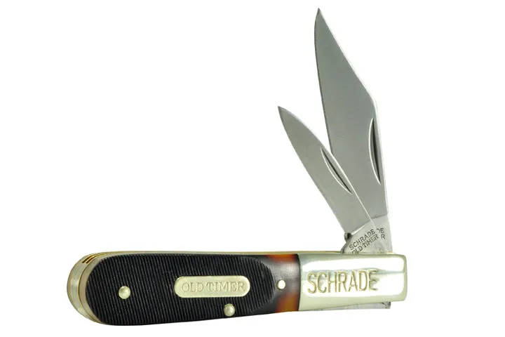 Schrade Old Timer Barlow Two Bladed Pocket Knife (SR-280OT)