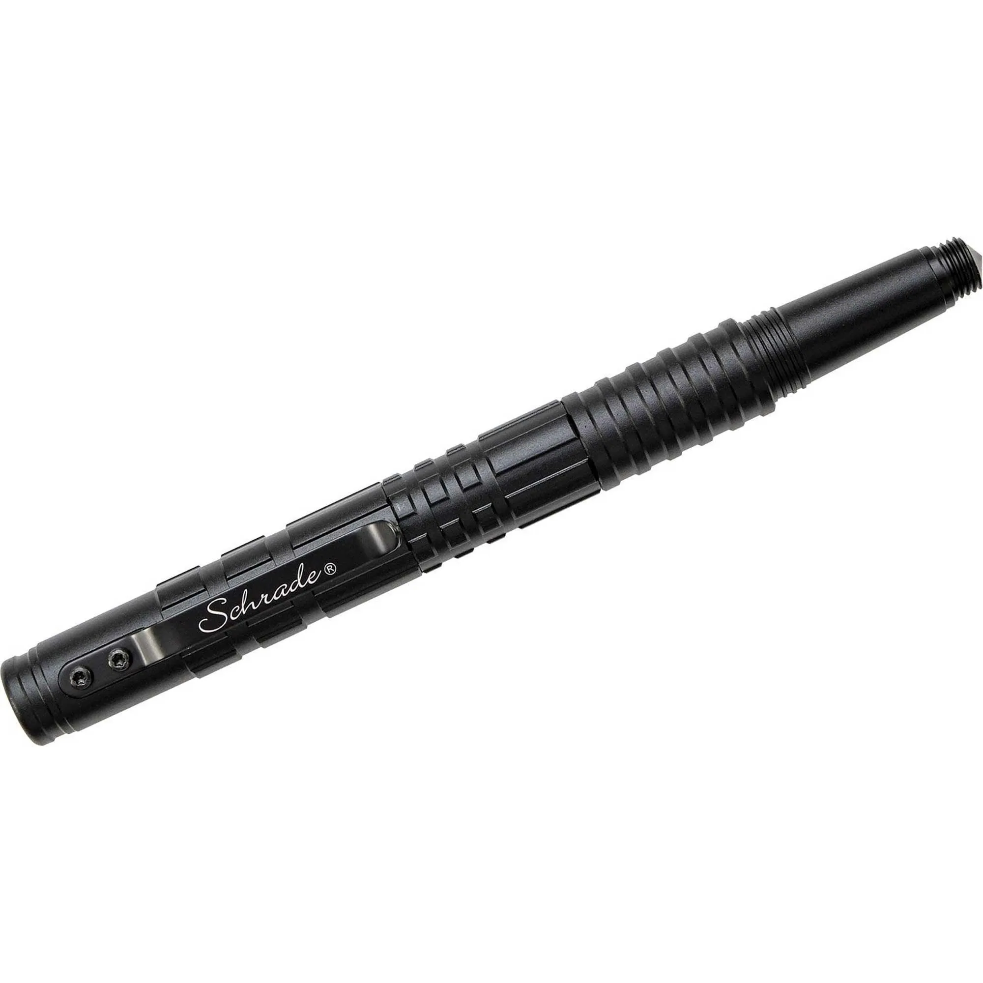 Schrade Pen - Black Aluminum Material Construction Tactical Survival | SCPEN4BK