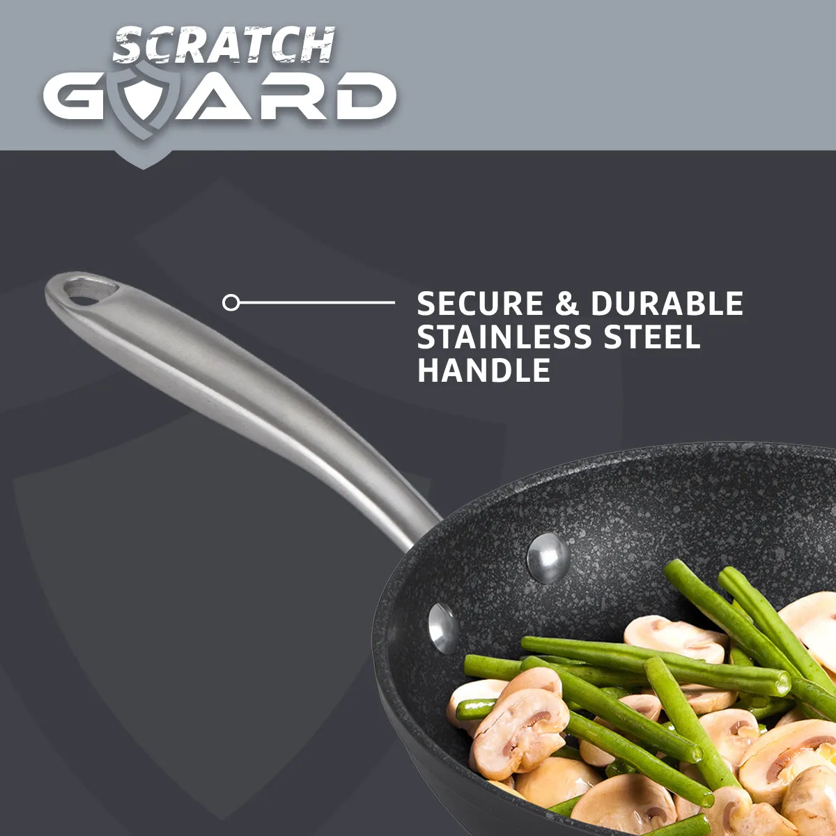 Scratch Guard Non Stick Frying Pan