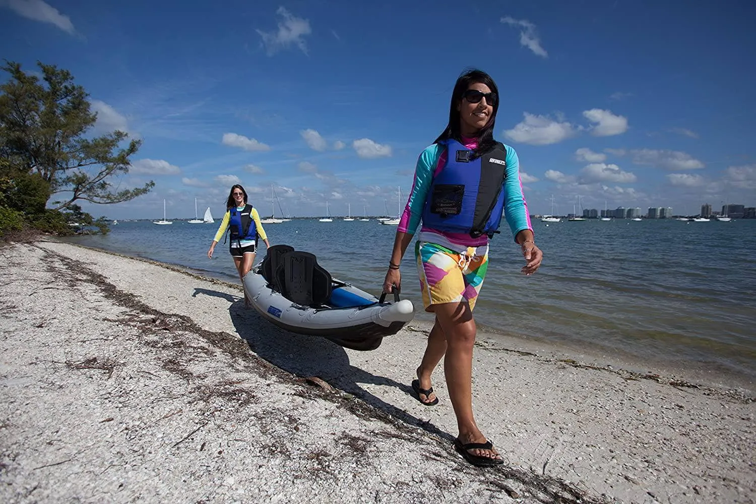 Sea Eagle 385ft Fast track Inflatable Kayak 2 Person - Pro Package