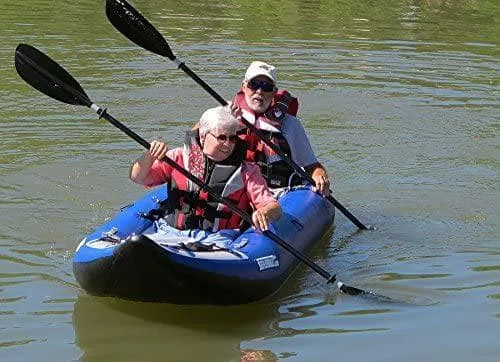 Sea Eagle Inflatable 380X Explorer Kayak Pro Carbon Package