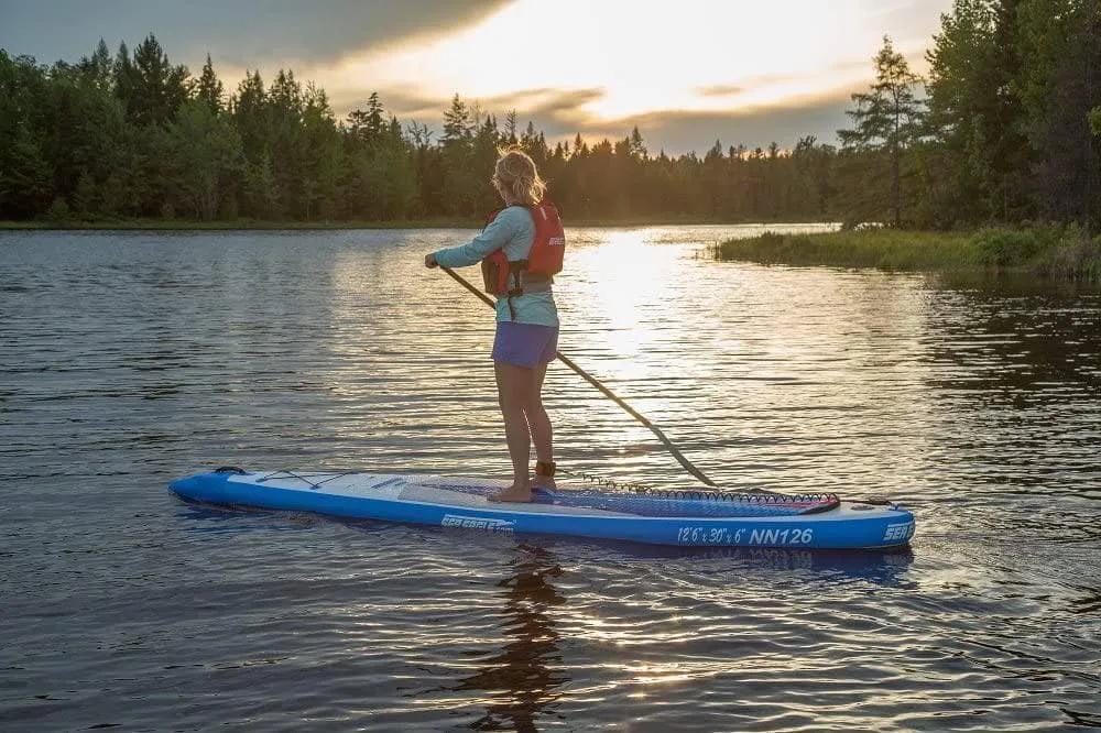 Sea Eagle NN126 NeedleNose Touring Inflatable SUP - Deluxe Package