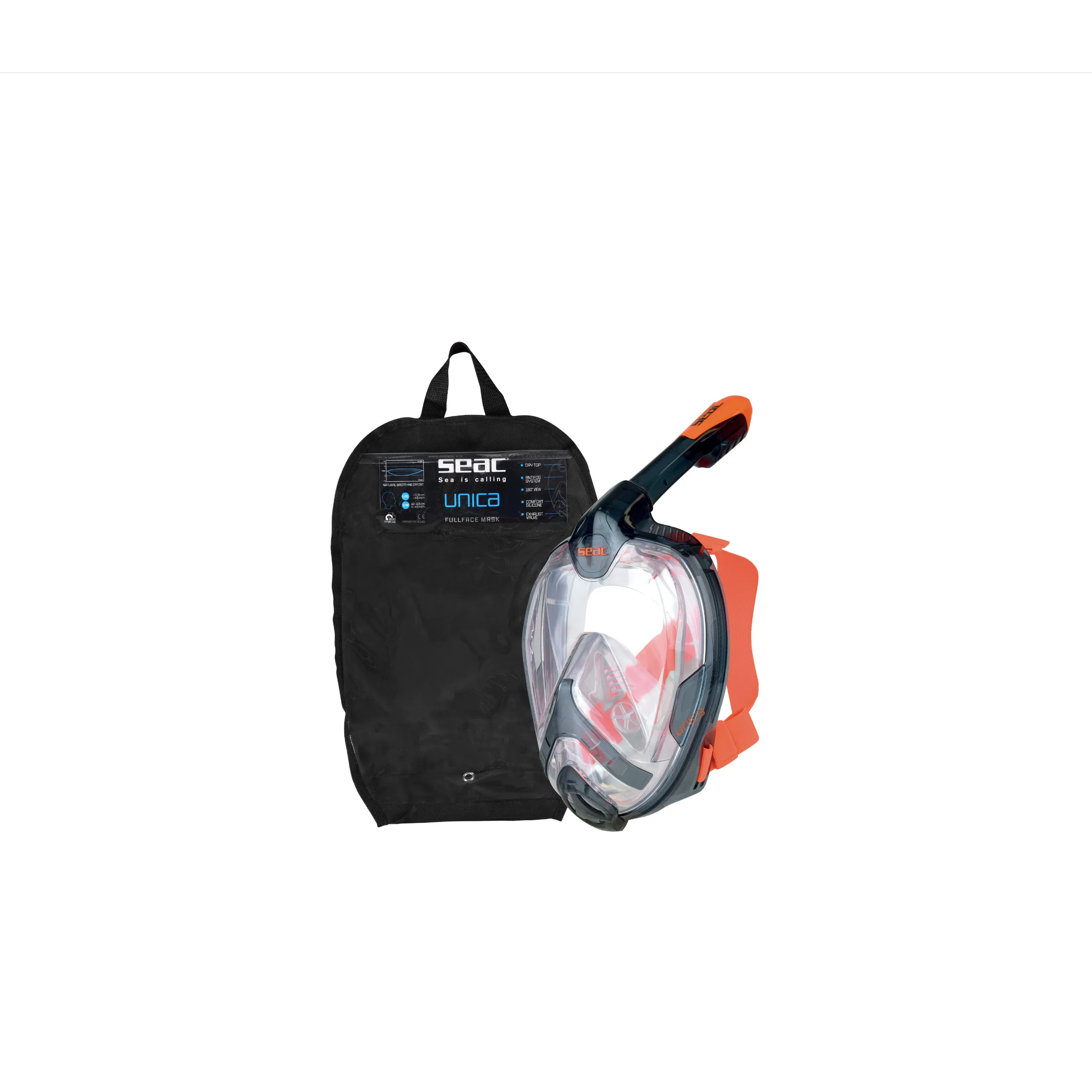 SEAC Unica Snorkel Mask 3 day Rental