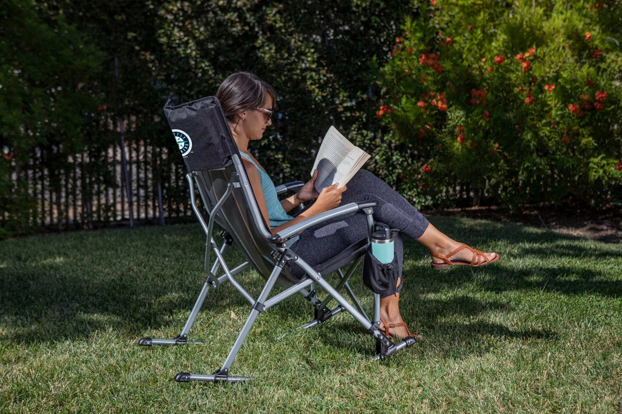 Seattle Mariners - Outdoor Rocking Camp Chair