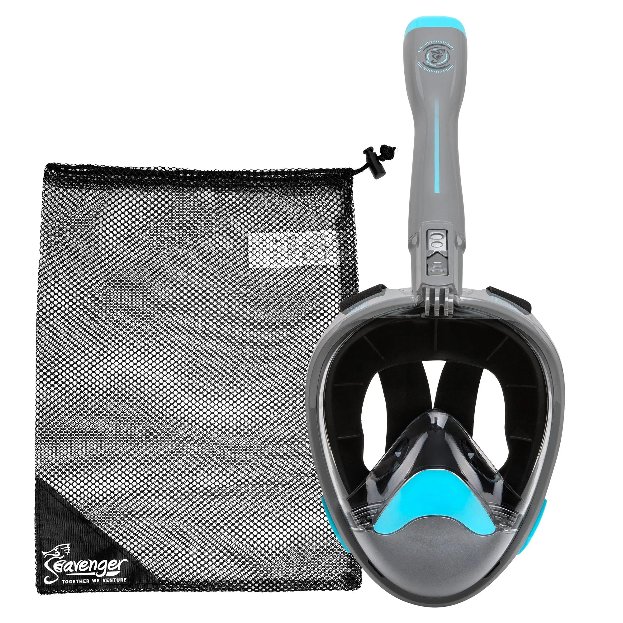 Seavenger Nautilus Full Face Mask  - Blue Gray