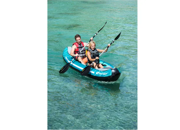 Sevylor Madison Inflatable Kayak with 2 x Bravo KC Paddles, Bravo 4 Pump & 2 x Baltic Canoe Buoyancy Aids - 2024 Model - In Stock - SPECIAL OFFER WHILST STOCKS LAST