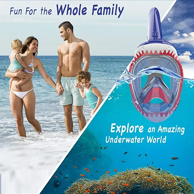 Shark Snorkel Mask