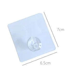 Shoppy Reusable Adhesive Wall Hooks (Set of 4)