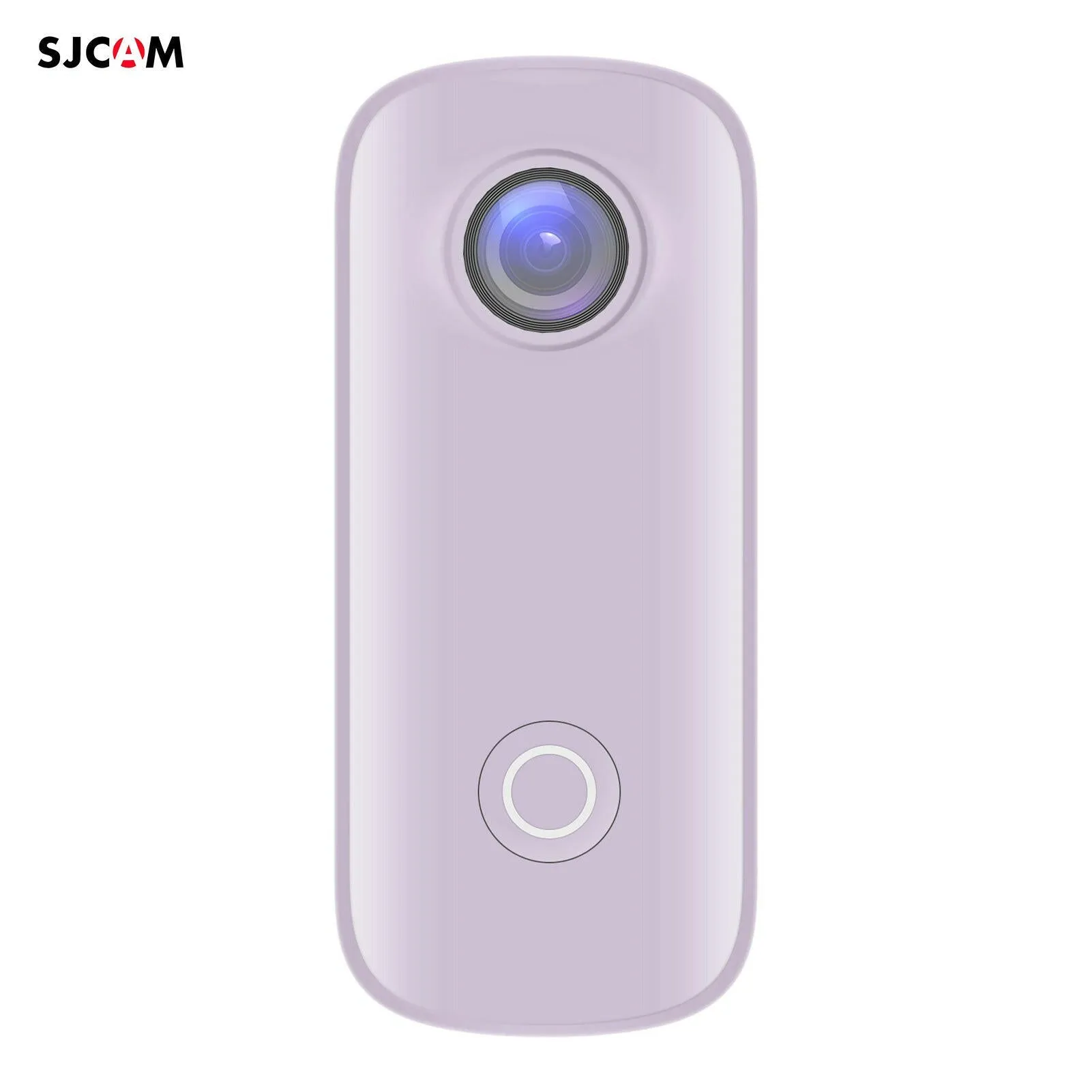 SJCAM C100  Mini Action Camera 4K 30fps Video Digital Camera 30M Waterproof Magnetic Body Built-in Rechrageable Battery WiFi Connection APP Sharing with Waterproof Case Back Clip Lanyard
