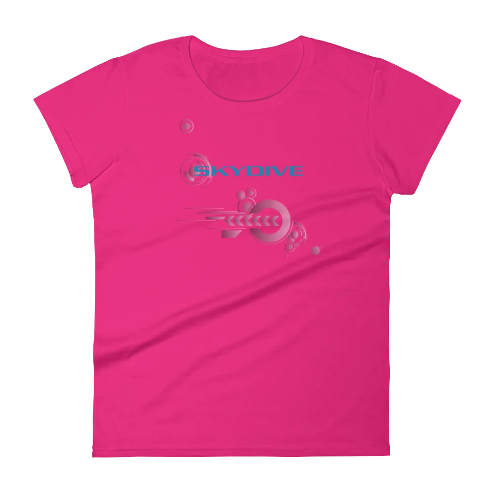 Skydive Competition - Full Edition - Women`s Colored T-Shirts