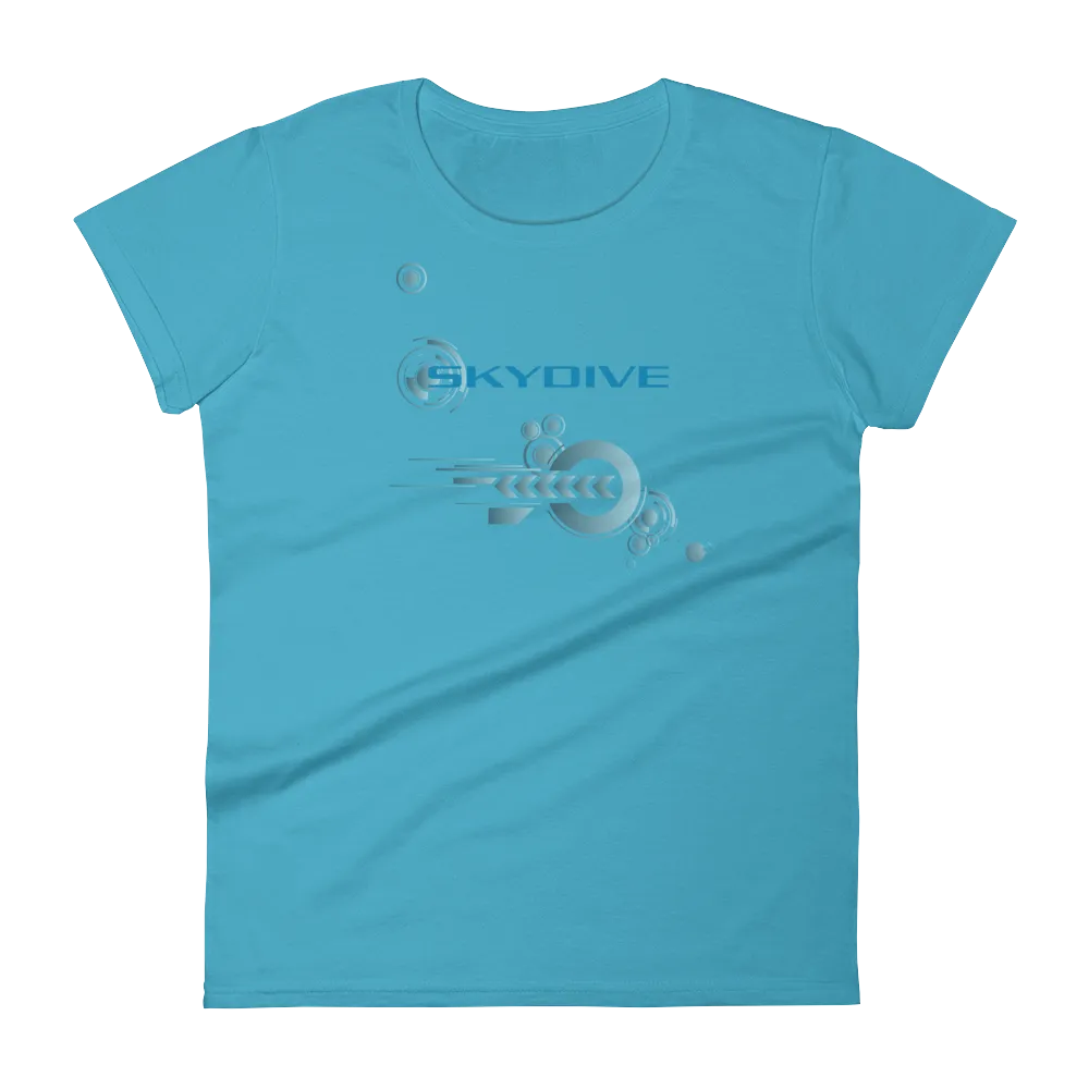 Skydive Competition - Full Edition - Women`s Colored T-Shirts