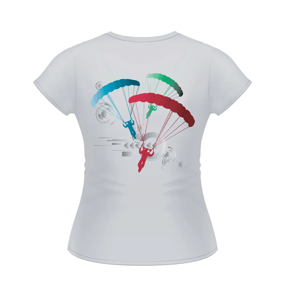 Skydive Competition - Full Edition - Women`s Colored T-Shirts