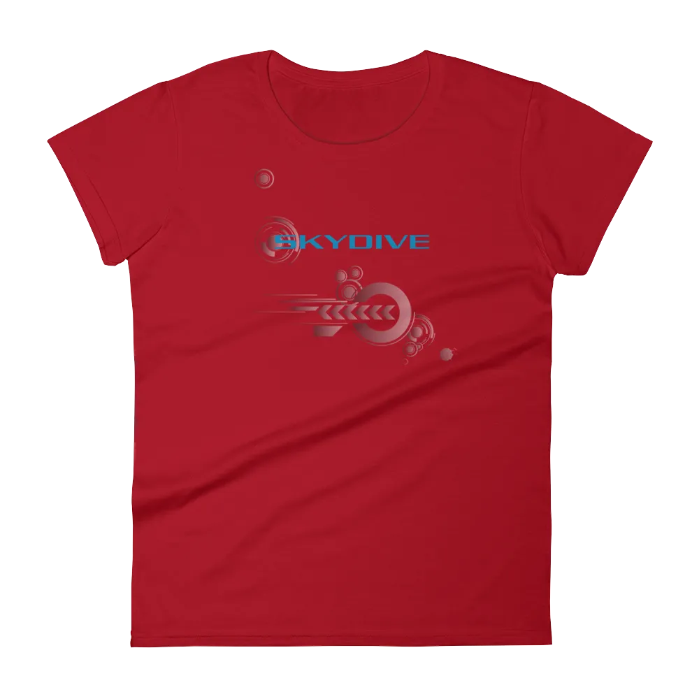 Skydive Competition - Full Edition - Women`s Colored T-Shirts