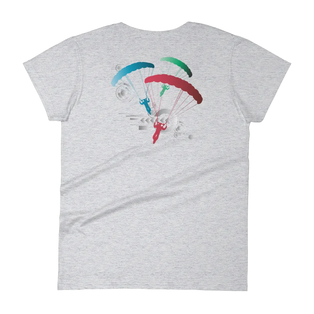 Skydive Competition - Full Edition - Women`s Colored T-Shirts