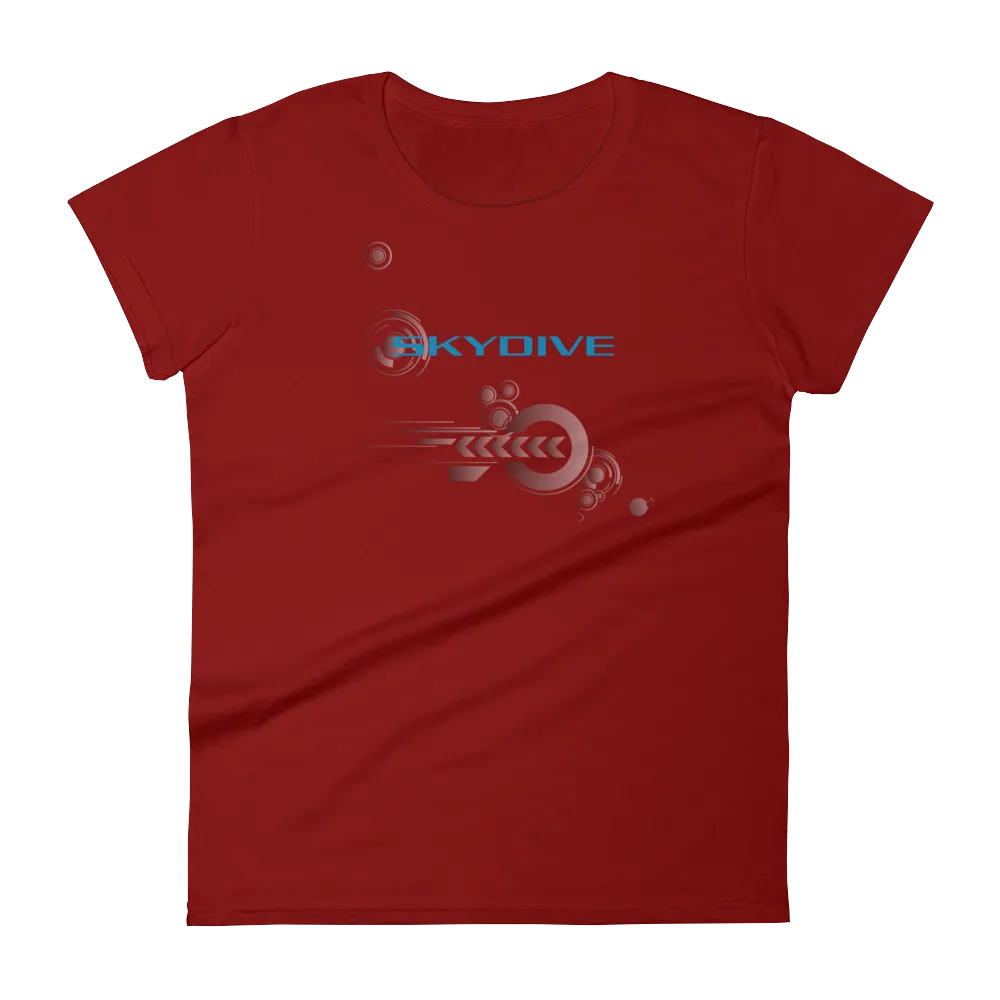 Skydive Competition - Full Edition - Women`s Colored T-Shirts