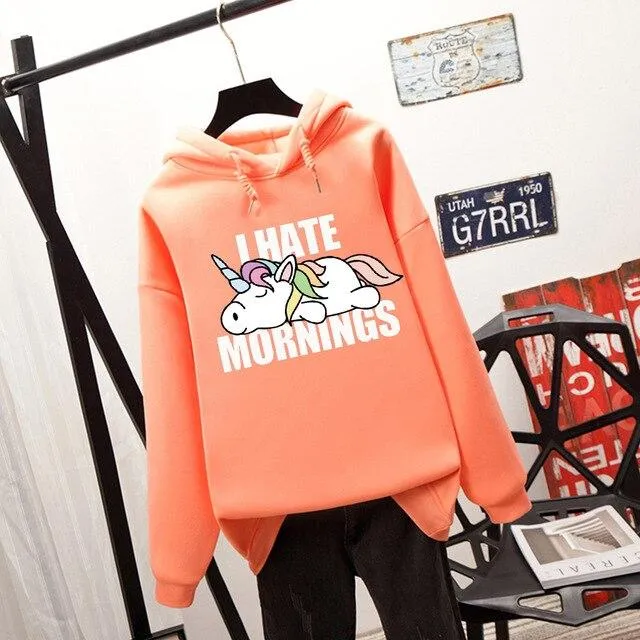 Sleeping Unicorn Hoodie