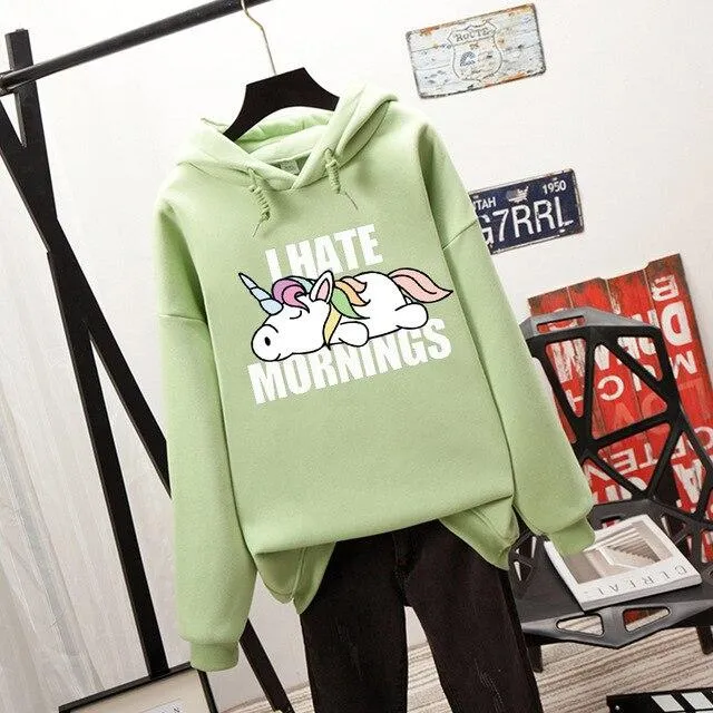 Sleeping Unicorn Hoodie