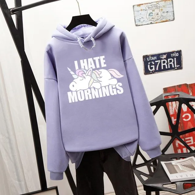 Sleeping Unicorn Hoodie