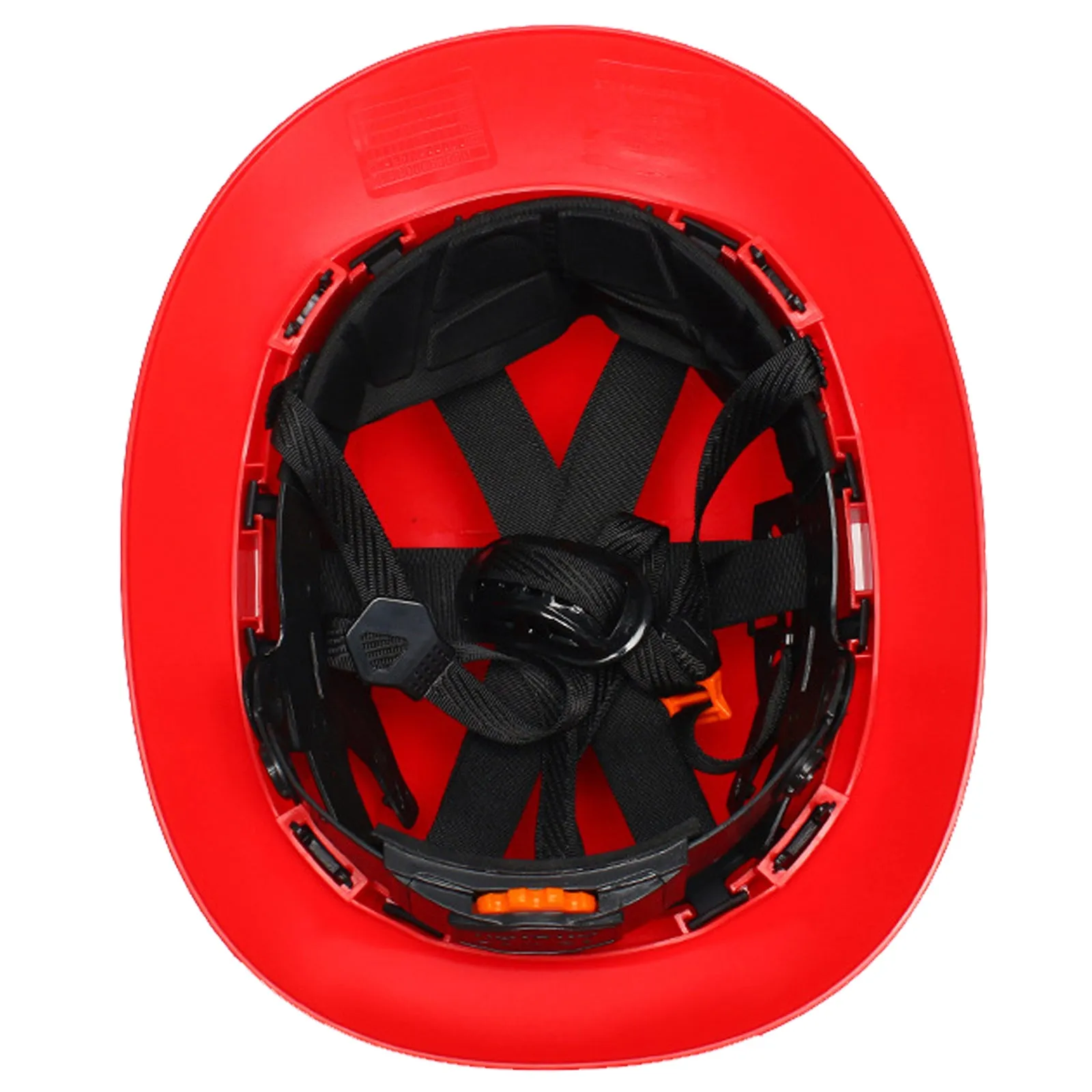 SMASYS 6 Points ABS Hard Hat Vented Construction Safety Helmet