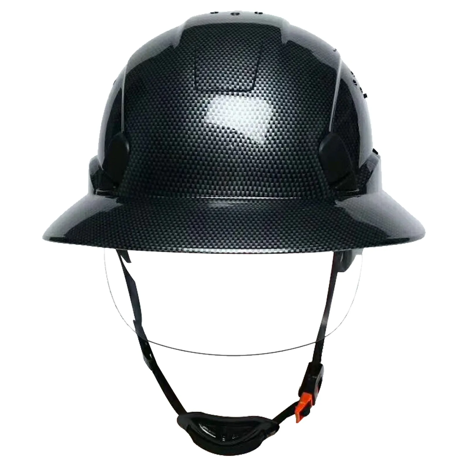SMASYS 6 Points ABS Hard Hat Vented Construction Safety Helmet