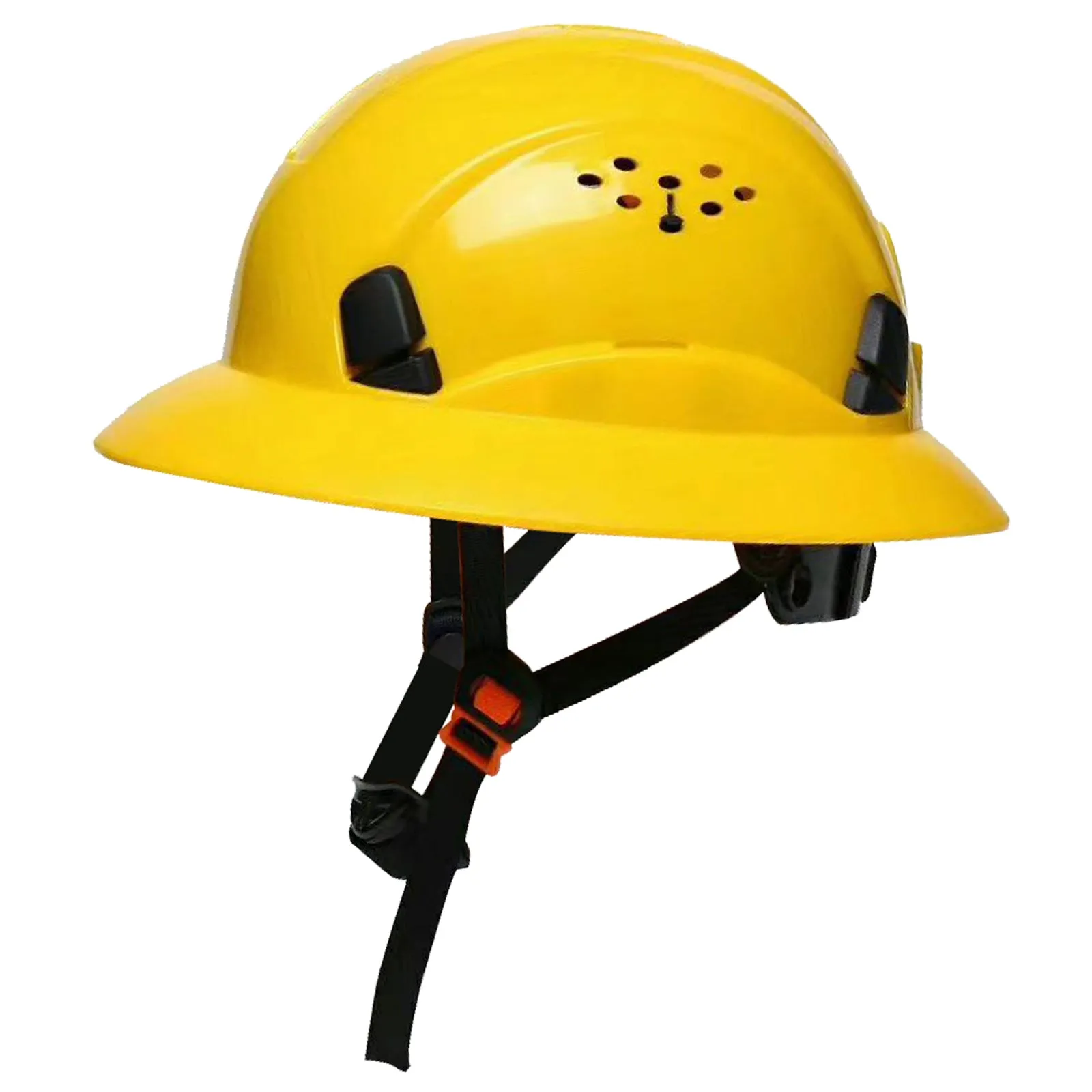 SMASYS 6 Points ABS Hard Hat Vented Construction Safety Helmet