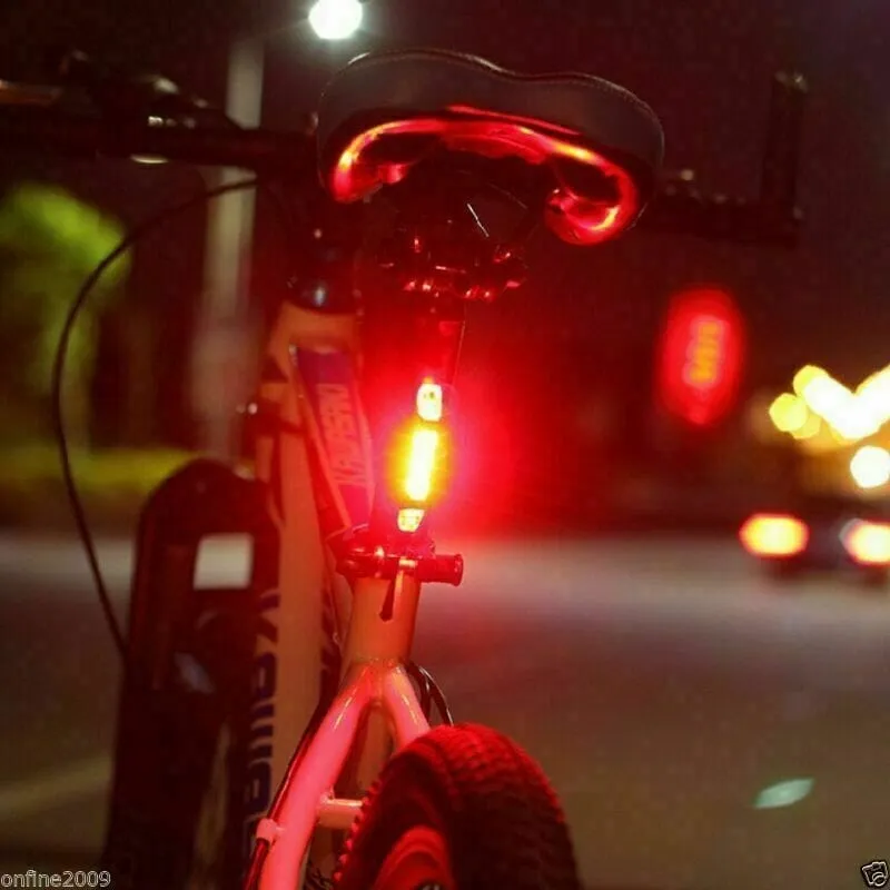 SMAXPro™ Bright LED Rechargeable Bicycle Headlight Set: Front   Rear, Zoomable, 360° Swivel