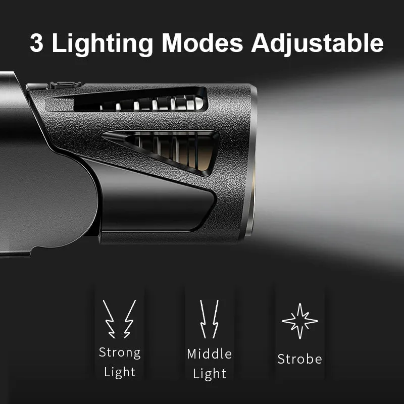 Smiling Shark TD2003 Rechargeable Headlamp LED M90*3 Powerful Super Bright Headlight with Sensor for Outdoor Camping