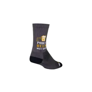 SockGuy Make Beer Not War 6" Socks