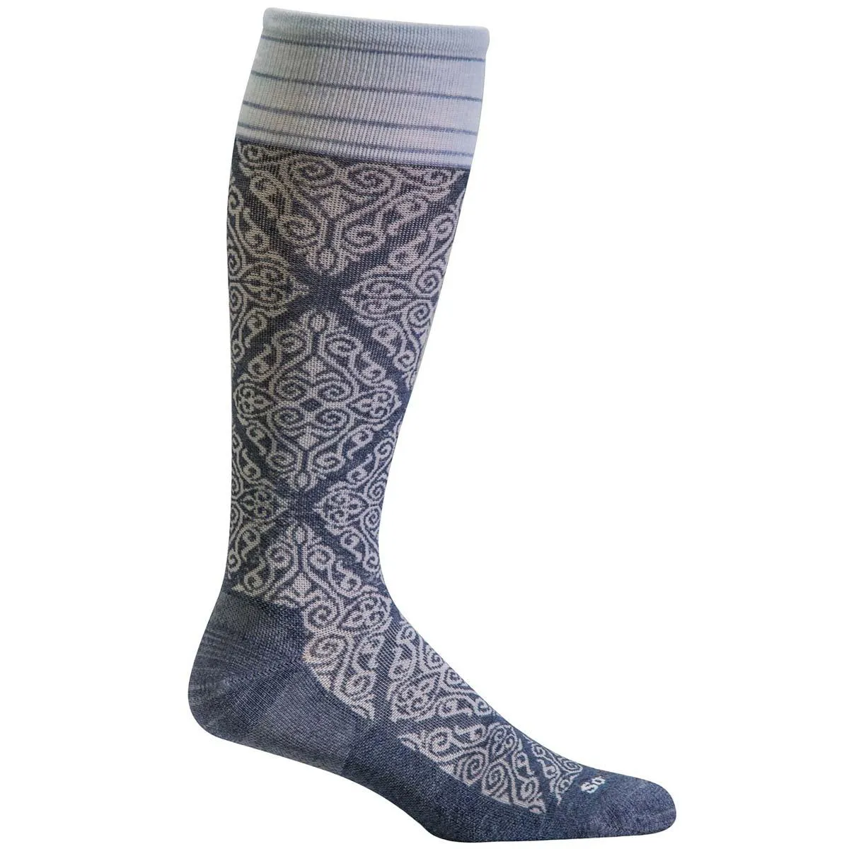 Sockwell Women's Socks - The Raj Firm Graduated Comfort, Denim, M/L | SW70W-650-ML