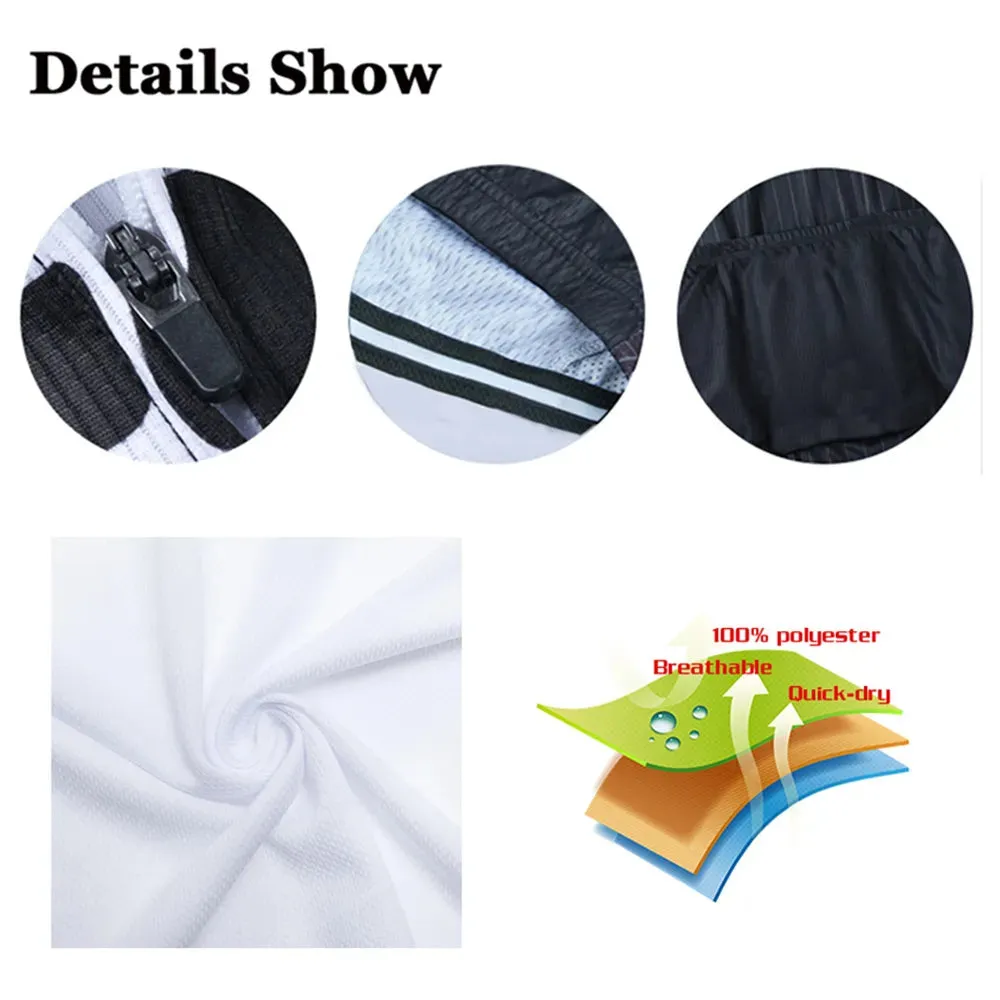 Solid Color Summer Men Short Sleeves Cycling Jersey Polyeste Clothing Quick Dry MTB Bicycle Mallot Ciclismo Shirts Bike Clothes
