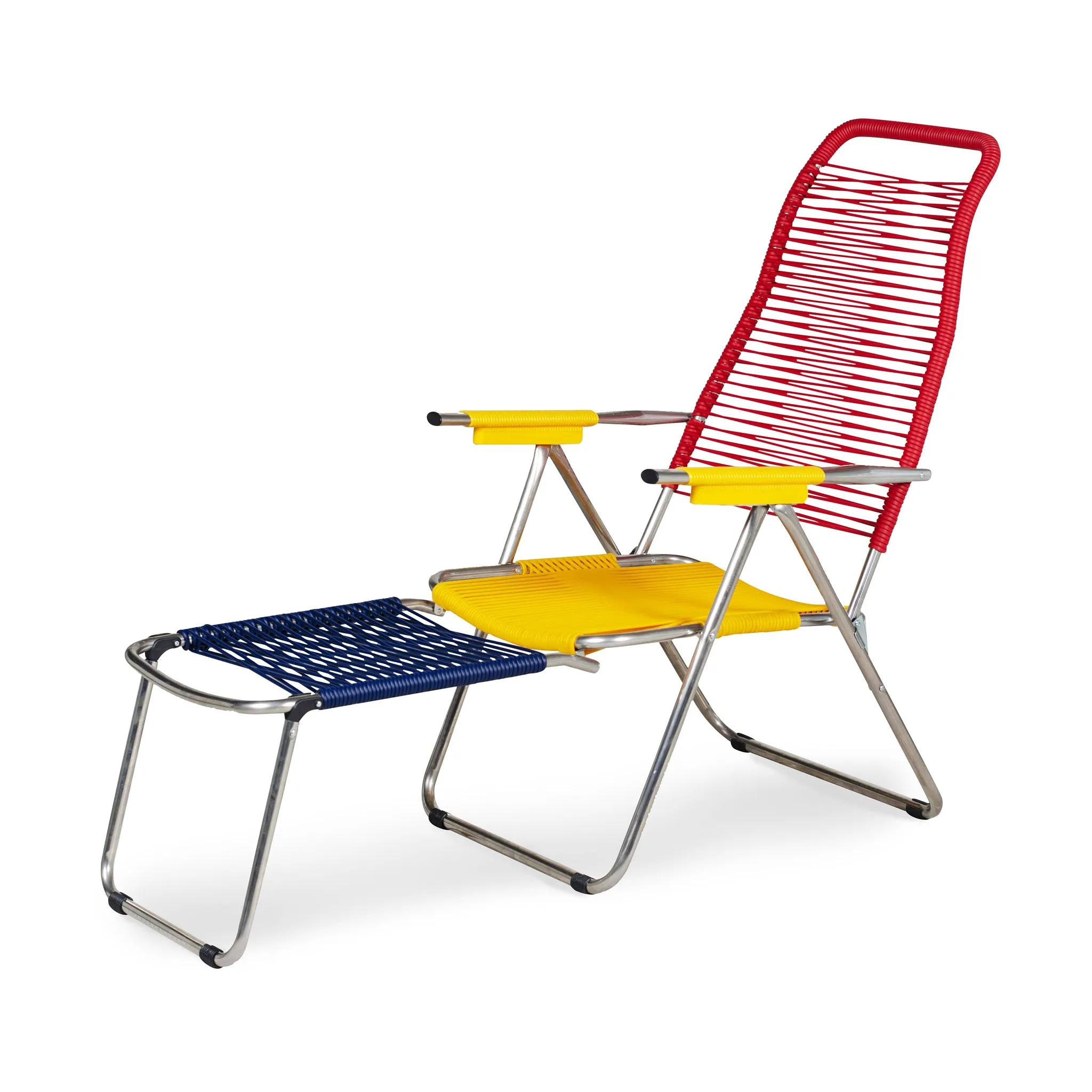 Spaghetti Outdoor Lounge Chair - Red/ Yellow/ Blue