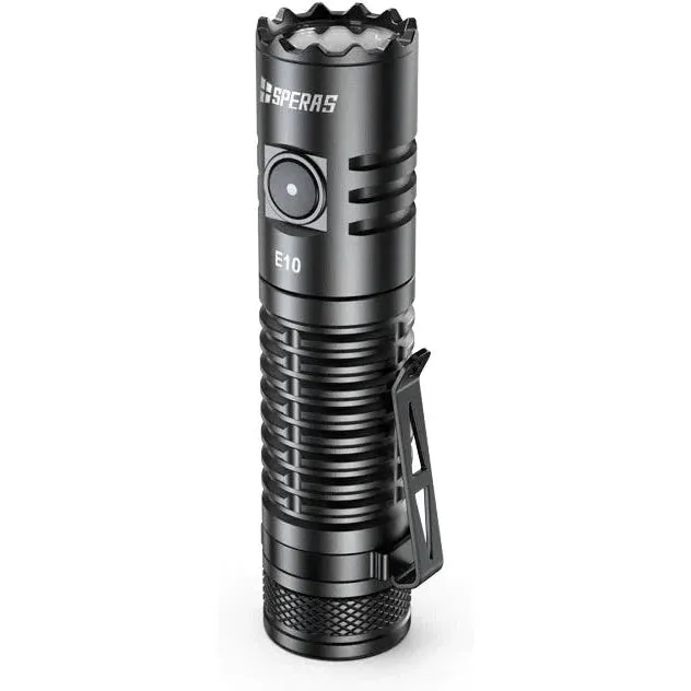 SPERAS E10 1300LM 175M Outdoor Camping EDC Type C Flashlight