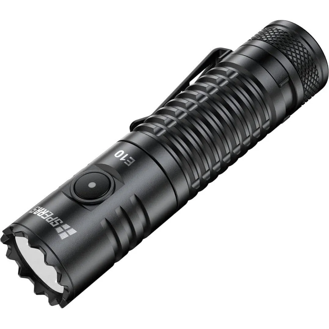SPERAS E10 1300LM 175M Outdoor Camping EDC Type C Flashlight