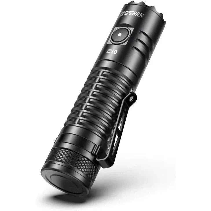 SPERAS E10 1300LM 175M Outdoor Camping EDC Type C Flashlight