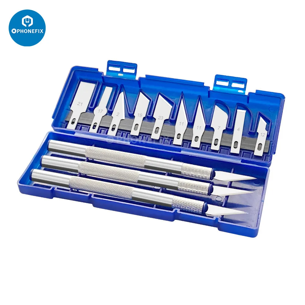 Stainless Steel Blades Knife Carving Tools PCB Repair Scraper