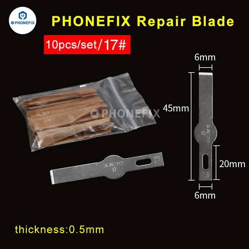Stainless Steel Blades Knife Carving Tools PCB Repair Scraper