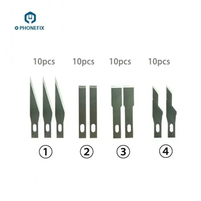 Stainless Steel Blades Knife Carving Tools PCB Repair Scraper
