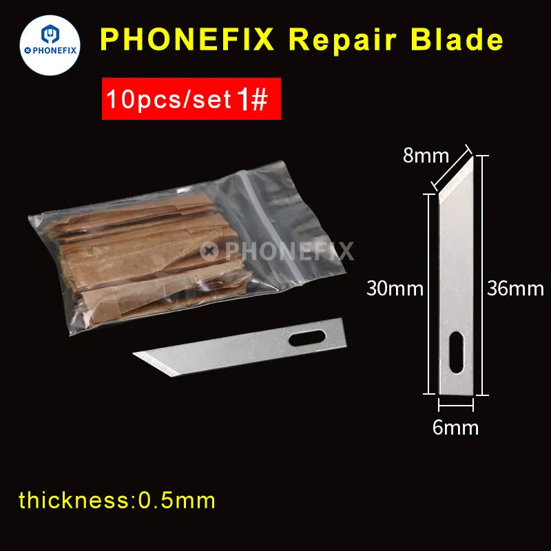 Stainless Steel Blades Knife Carving Tools PCB Repair Scraper