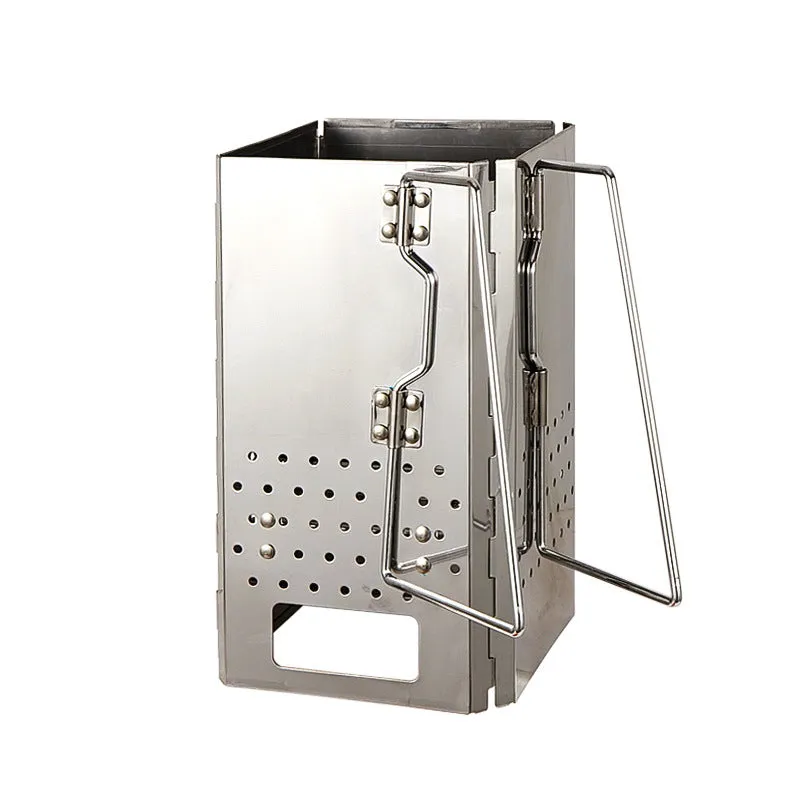Stainless Steel Folding Charcoal Stove