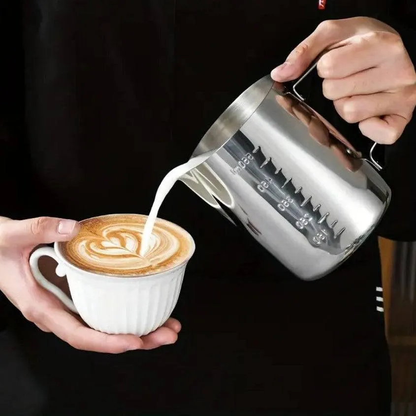 Stainless Steel Milk Frothing Pitcher