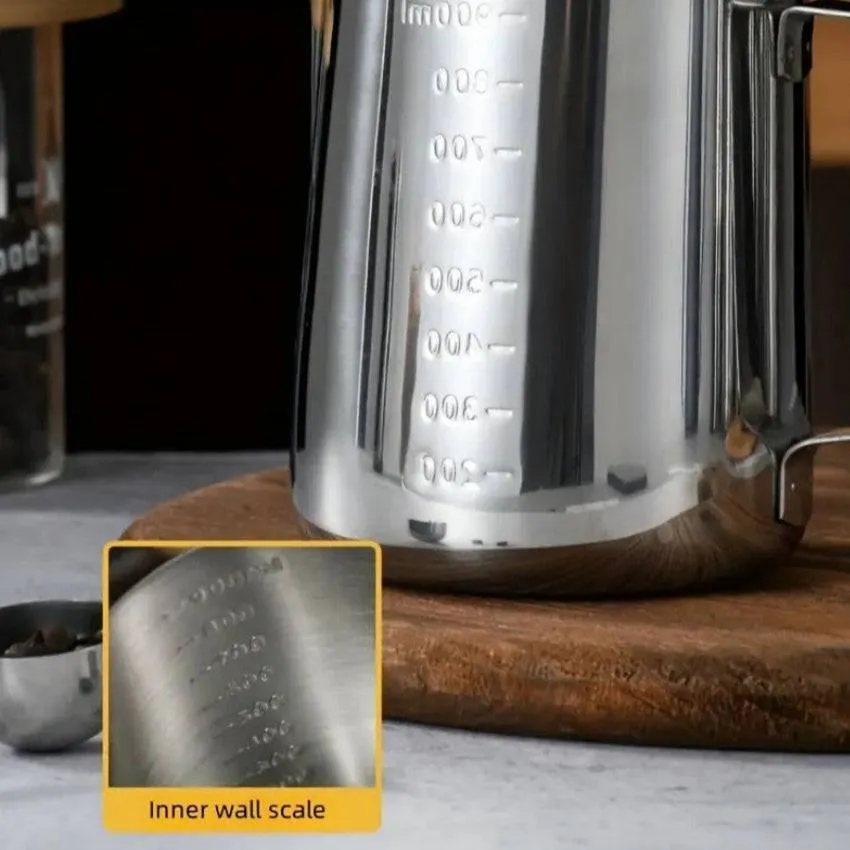 Stainless Steel Milk Frothing Pitcher